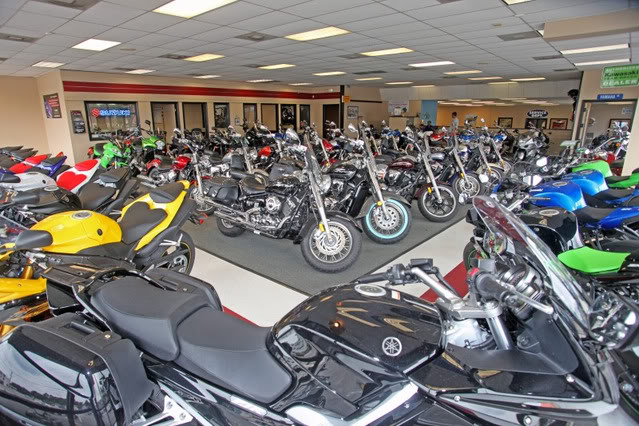 Sunrise Cycles Motorcycle Showroom